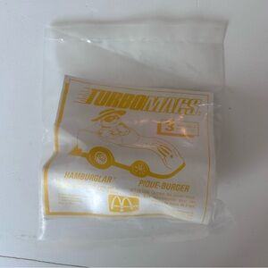Vintage ‘88 McDonald's TurboMacs Hamburglar Racer Happy Meal Toy